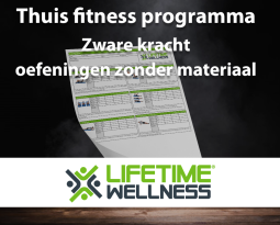 Thuis trainen: Zware kracht oefeningen zonder materiaal